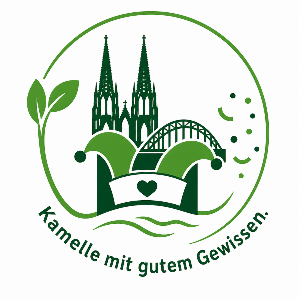 Glückskamelle-Logo: Kamelle mit gutem Gewissen